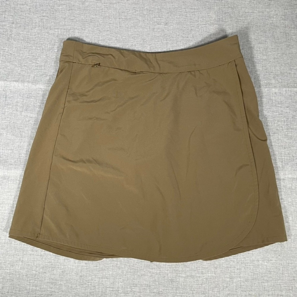 ExOfficio Womens Skort Hiking Travel Outdoor Skirt Shorts Beige Size 4